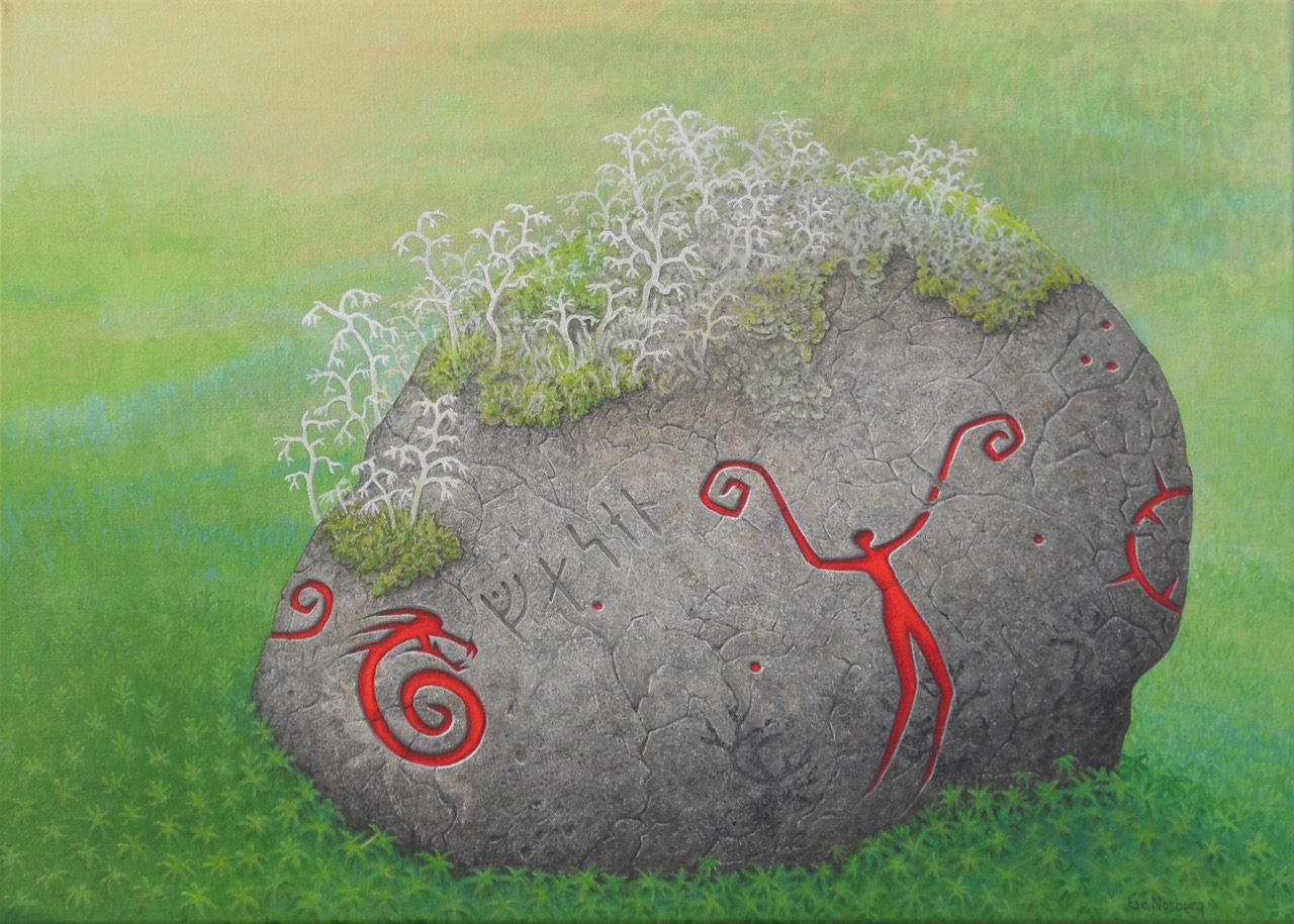 Väsen 
50x70cm       